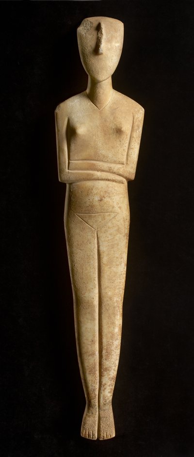 Figurilla cicládica, Amorgos, c.2500 a.C. de Greek